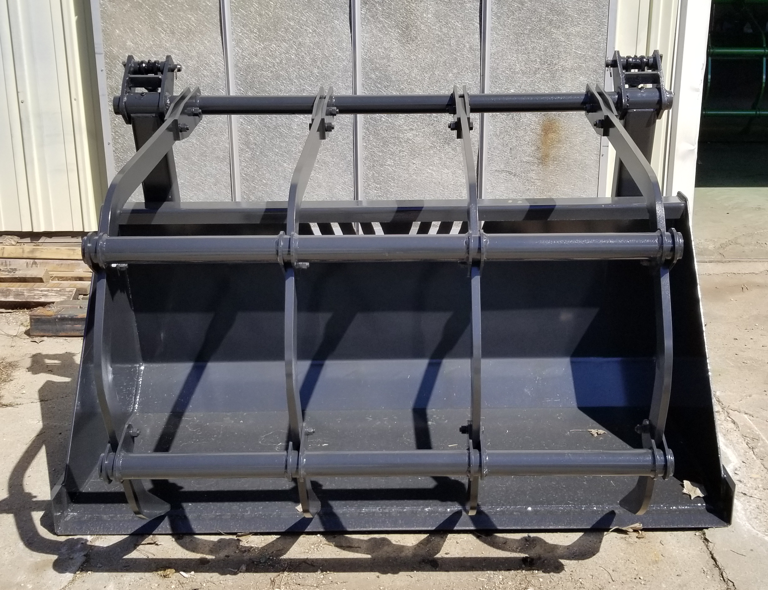 Standard 4 tooth Skid Steer Grapple